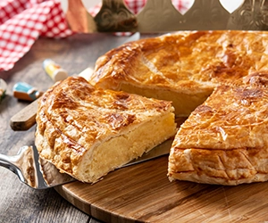 Photo d'une galette des rois