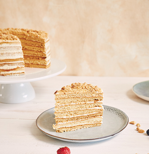 Photo d'un gâteu sur le header